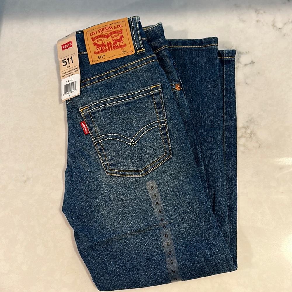 Boys 511 Levi’s Jeans Size 6